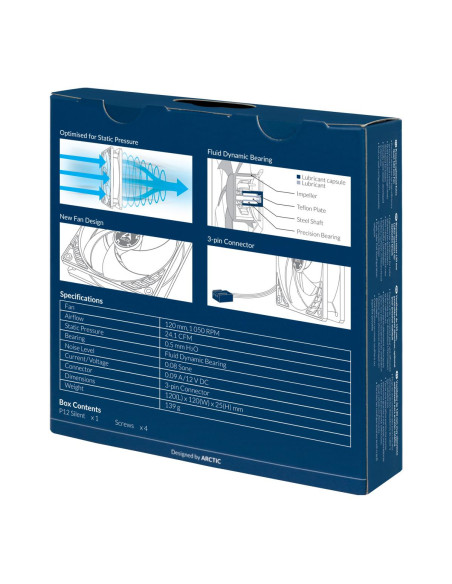 CASE FAN 120MM/ACFAN00130A ARCTIC