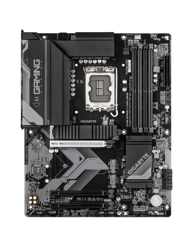 Mainboard, GIGABYTE, Intel B760, LGA 1700, ATX, RAM DDR4-SDRAM, 4xSlots, 3xNumber of M.2 (M) slots, B760GAMINGXD4GEN5