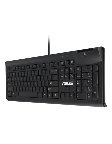 KEYBOARD KU100 BLACK/EST 90XB05E0-BKB050 ASUS