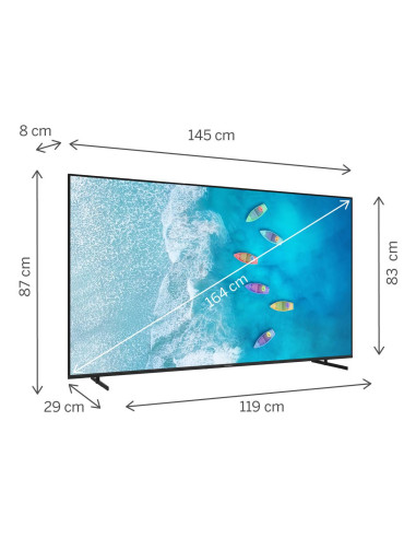 TV Set, THOMSON, 65 ", 4K Ultra HD, 3840 x 2160 pixels, Flat, 16:9, LED, 65UG4S15