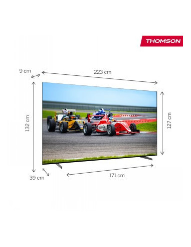 THOMSON 100 QLED PRO UHD GOOGLE SMART TV
