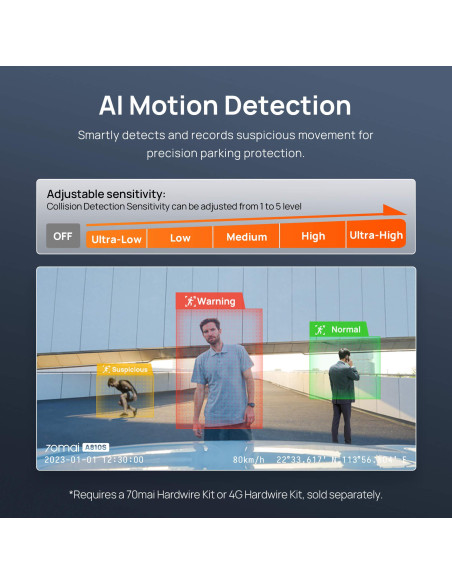 DASHCAM 4K/A810S 70MAI