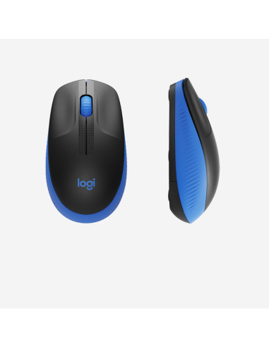 MOUSE USB OPTICAL WRL M190/BLUE 910-005907 LOGITECH