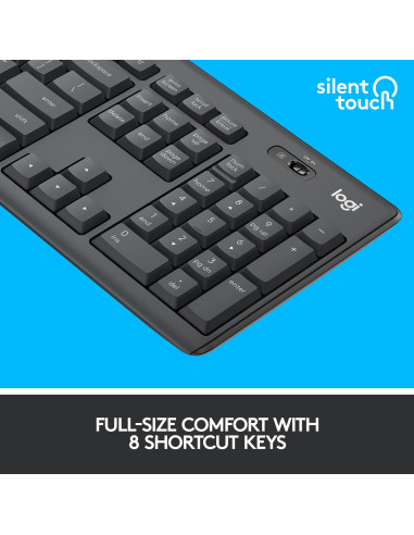 KEYBOARD +MOUSE COMBO MK295/ENG 920-009800 LOGITECH