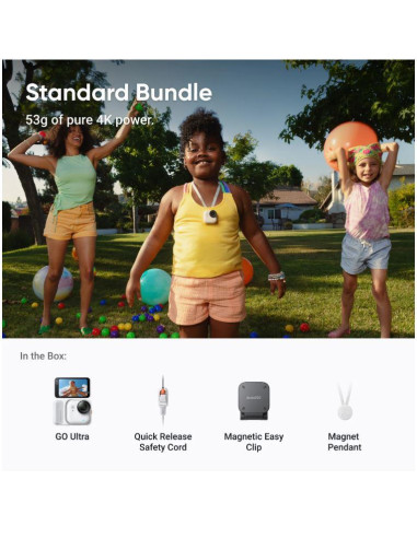 ACTION CAMERA GO ULTRA STAND./WHITE CINSABEA/WHITE INSTA360