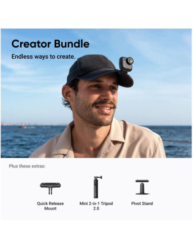 ACTION CAMERA GO ULTRA CREATOR/CINSABEA/CREATORBLACK INSTA360