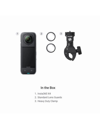 ACTION CAMERA X4 MOTO BUNDLE/CINSABMA/MOTO INSTA360