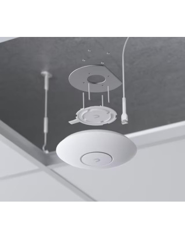 Access Point, UBIQUITI, IEEE 802.11a/b/g, IEEE 802.11n, IEEE 802.11ac, IEEE 802.11ax, 1x2.5GbE, U7-LITE