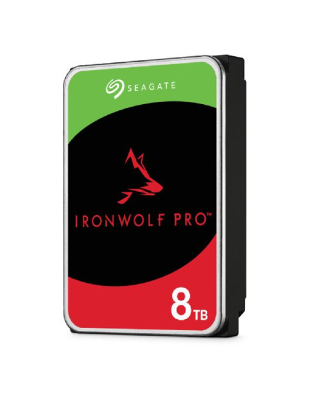 HDD, SEAGATE, IronWolf Pro, 8TB, SATA, 256 MB, 7200 rpm, 3,5", ST8000NT001