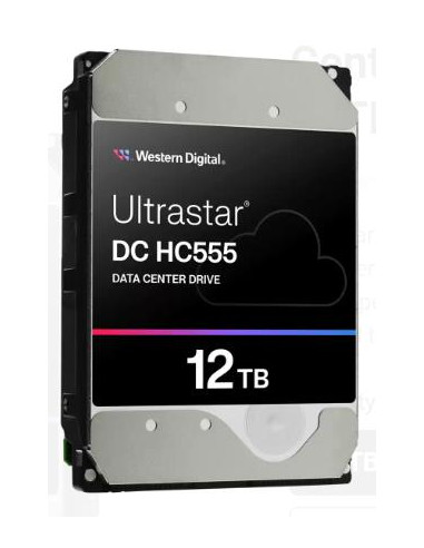 HDD, WESTERN DIGITAL ULTRASTAR, Ultrastar DC HC555, 12TB, 512 MB, 7200 rpm, 3,5", 0B48720