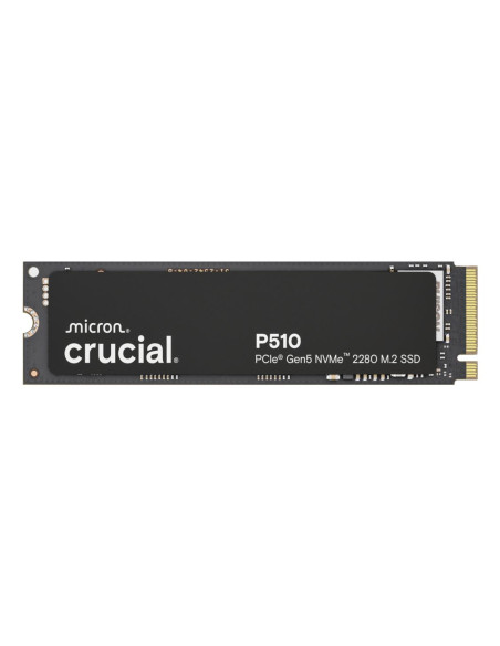SSD, CRUCIAL, 600xTBW rating, Read speed 11000 MB/s, Write speed 9500 MB/s, NVMe Yes, PCI Express 5.0, M.2, 1000 GB, P510, CT10