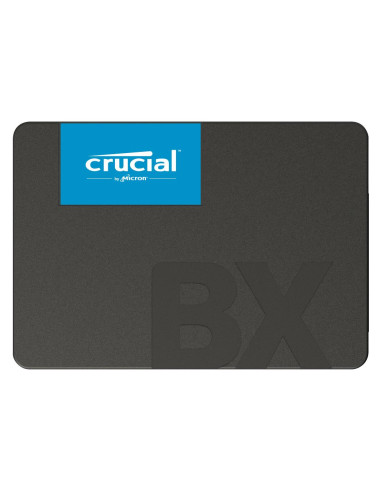 SSD, CRUCIAL, BX500, 2TB, SATA 3.0, Write speed 500 MBytes/sec, Read speed 540 MBytes/sec, 2,5", TBW 720 TB, MTBF 1500000 hours