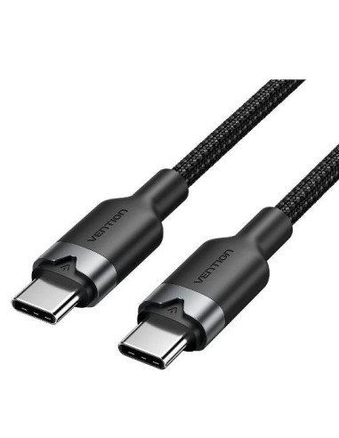 CABLE USB-C TO USB-C/2M BLACK TRDBH VENTION