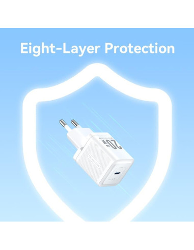 MOBILE CHARGER WALL 20W USB-C/1P WHITE FEPW0-EU VENTION