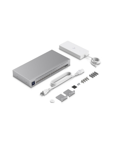 Switch, UBIQUITI, 180 Watts, USW-PRO-MAX-16-POE