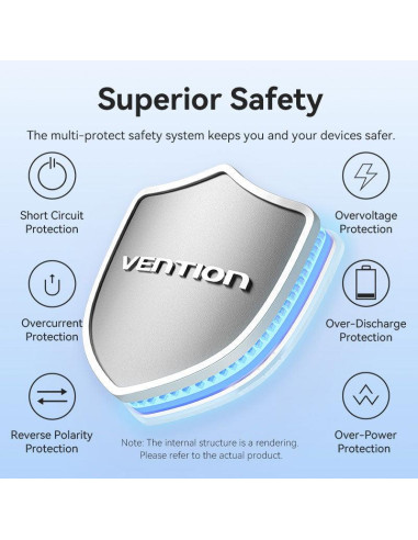 POWER BANK USB 10000MAH 22.5W/PINK FKAP0-C VENTION