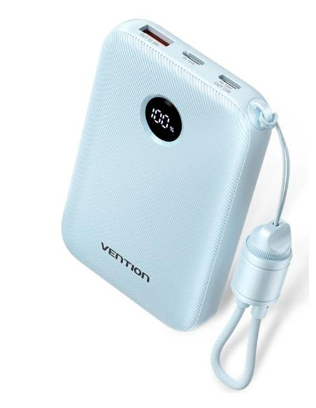 POWER BANK USB 10000MAH 22.5W/BLUE FKAL0-C VENTION