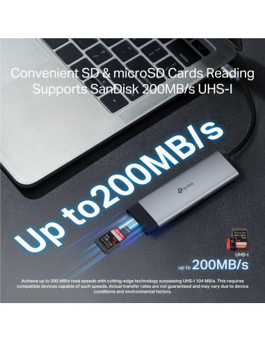 I/O HUB USB-C 7PORT/UH7020C TP-LINK
