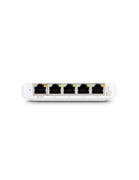 Switch, UBIQUITI, USW-Flex-Mini, 5x10Base-T / 100Base-TX / 1000Base-T, 1xRJ45, 1, PoE ports 1, USW-FLEX-MINI