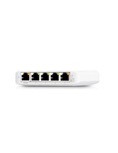 Switch, UBIQUITI, USW-Flex-Mini, 5x10Base-T / 100Base-TX / 1000Base-T, 1xRJ45, 1, PoE ports 1, USW-FLEX-MINI