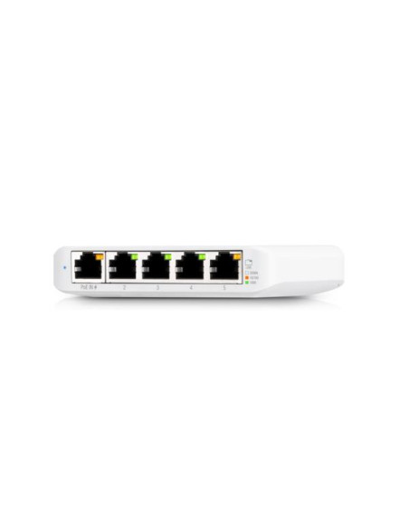 Switch, UBIQUITI, USW-Flex-Mini, 5x10Base-T / 100Base-TX / 1000Base-T, 1xRJ45, 1, PoE ports 1, USW-FLEX-MINI