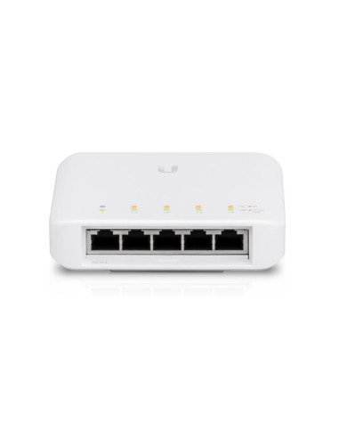 Switch, UBIQUITI, USW-FLEX, 5x10Base-T / 100Base-TX / 1000Base-T, PoE ports 5, 15.4 Watts, USW-FLEX