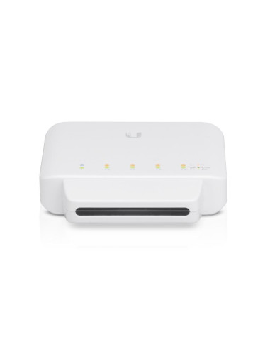 Switch, UBIQUITI, USW-FLEX, 5x10Base-T / 100Base-TX / 1000Base-T, PoE ports 5, 15.4 Watts, USW-FLEX