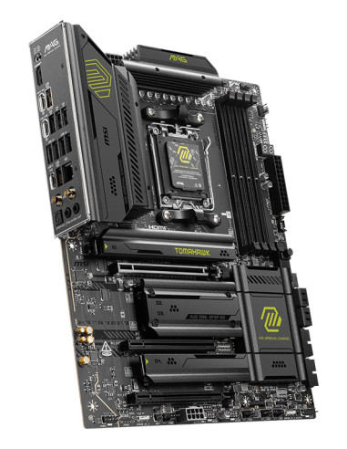 Mainboard, MSI, AMD X870E, SAM5, ATX, Memory DDR5, Memory slots 4, 3xPCI-Express 16x, 4xM.2, 1xAudio-In, 1xAudio-Out, 4xUSB 2.0