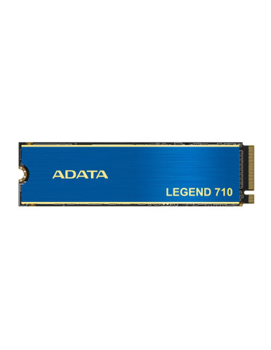 SSD, ADATA, LEGEND 710, 512GB, M.2, PCIE, NVMe, 3D NAND, Write speed 1000 MBytes/sec, Read speed 2400 MBytes/sec, TBW 130 TB, M