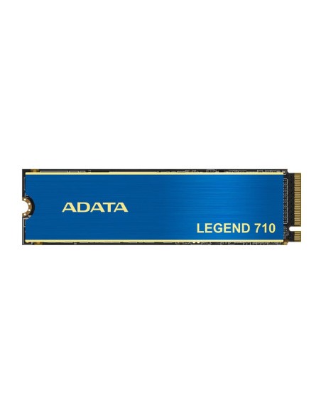 SSD, ADATA, LEGEND 710, 512GB, M.2, PCIE, NVMe, 3D NAND, Write speed 1000 MBytes/sec, Read speed 2400 MBytes/sec, TBW 130 TB, M
