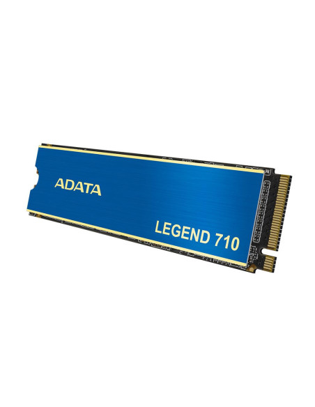 SSD, ADATA, LEGEND 710, 512GB, M.2, PCIE, NVMe, 3D NAND, Write speed 1000 MBytes/sec, Read speed 2400 MBytes/sec, TBW 130 TB, M
