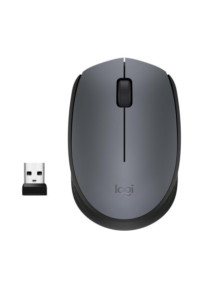 MOUSE USB OPTICAL WRL M170/GREY 910-004642 LOGITECH
