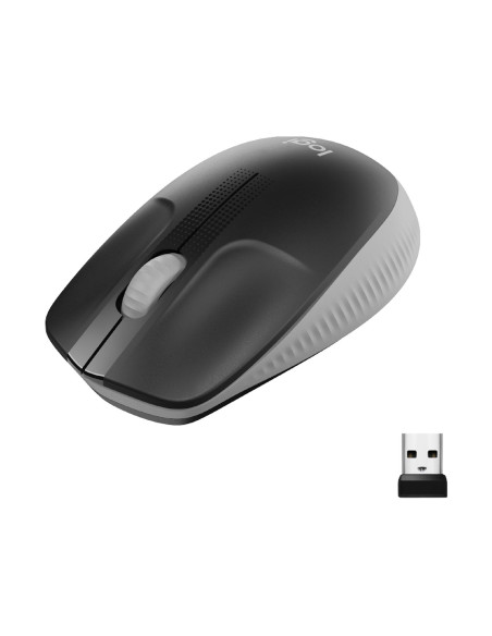 MOUSE USB OPTICAL WRL M190/GREY 910-005906 LOGITECH