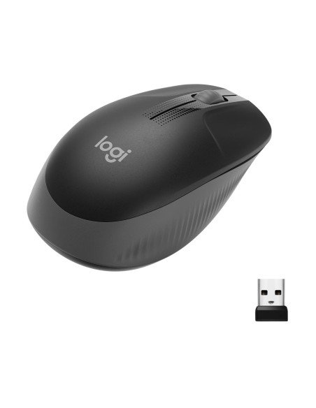 MOUSE USB OPTICAL WRL M190/CHARCOAL 910-005905 LOGITECH