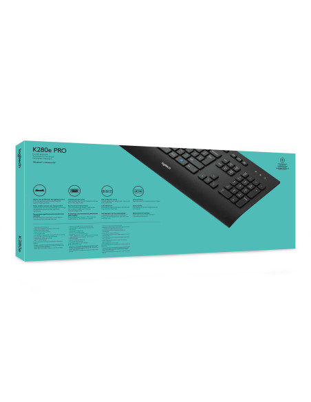 KEYBOARD K280E USB ENG/OEM 920-005217 LOGITECH