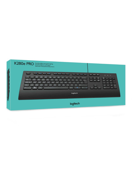 KEYBOARD K280E USB ENG/OEM 920-005217 LOGITECH