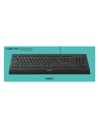 KEYBOARD K280E USB ENG/OEM 920-005217 LOGITECH