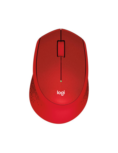 MOUSE USB OPTICAL WRL M330/SILENT RED 910-004911 LOGITECH