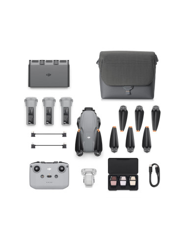 Drone, DJI, Air 3S Fly More Combo (DJI RC-N3), Consumer, CP.MA.00000815.02