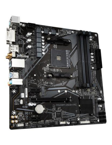 Mainboard, GIGABYTE, AMD A520, SAM4, Micro-ATX, Memory DDR4, Memory slots 4, A520MDS3HAC1.4