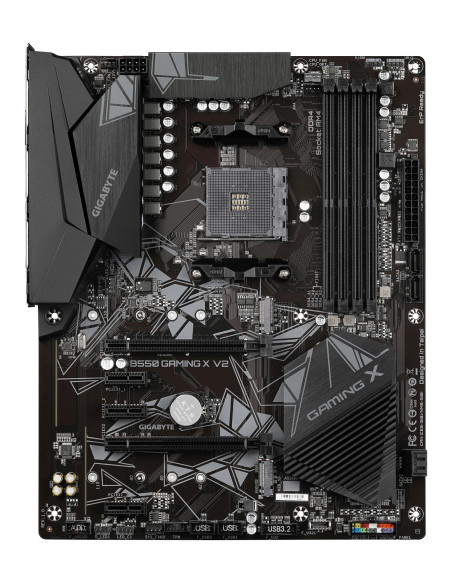 Mainboard, GIGABYTE, AMD B550, SAM4, ATX, Memory DDR4, Memory slots 4, 3xPCI-Express 3.0 1x, 1xPCI-Express 3.0 2x, 1xPCI-Expres