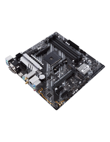 Mainboard, ASUS, AMD B550, SAM4, MicroATX, Memory DDR4, Memory slots 4, 2xPCI-Express 3.0 1x, 1xPCI-Express 4.0 16x, 2xM.2, 1x1