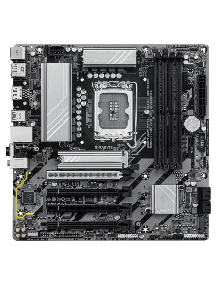 Mainboard, GIGABYTE, Intel B860 Express, LGA1851, Micro-ATX, Memory DDR5, Memory slots 4, 4xPCI-Express 4.0 16x, 1xPCI-Express 