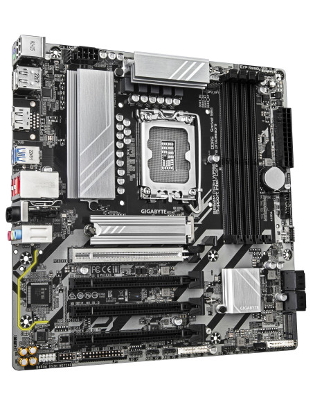 Mainboard, GIGABYTE, Intel B860 Express, LGA1851, Micro-ATX, Memory DDR5, Memory slots 4, 4xPCI-Express 4.0 16x, 1xPCI-Express 