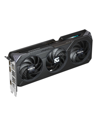 Graphics Card, GIGABYTE, AMD, Radeon RX 9060 XT, 16 GB, GDDR6, 128 bit, PCI Express x16 5.0, Active, GV-R9060XTGAMING-16GD1.0