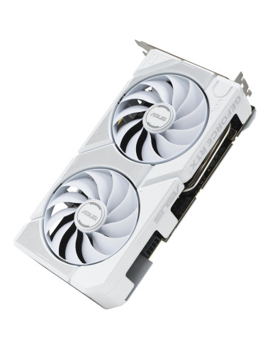 Graphics Card, ASUS, NVIDIA, GeForce RTX 5060 Ti, 16 GB, GDDR7, 128 bit, PCI Express 5.0, Active, DUAL-RTX5060TI-O16G-WHITE