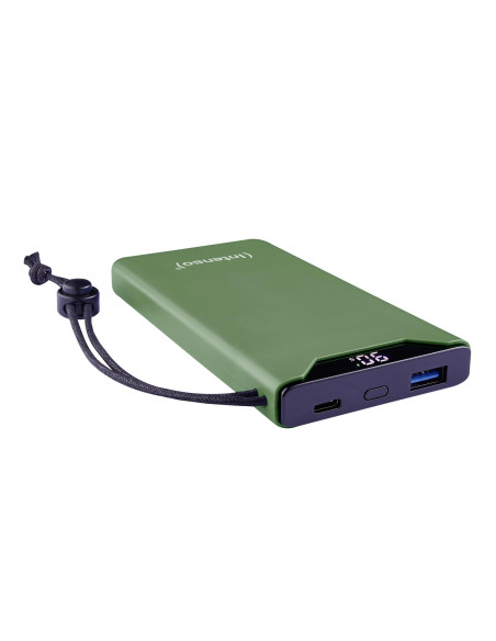 POWER BANK USB 10000MAH QC3.0/GREEN 7332037 INTENSO