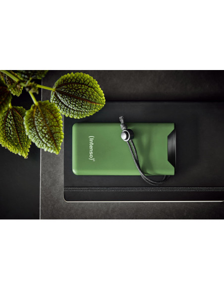 POWER BANK USB 10000MAH QC3.0/GREEN 7332037 INTENSO