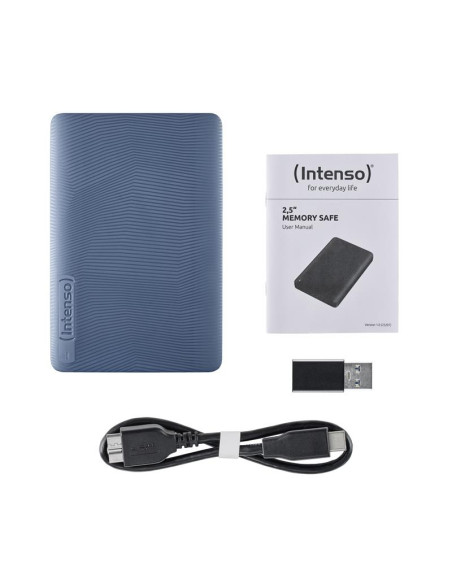 External HDD, INTENSO, 2000 GB, Colour Blue, 6029585