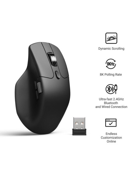 MOUSE USB OPTICAL WRL M6/BLACK M6S-A23 KEYCHRON